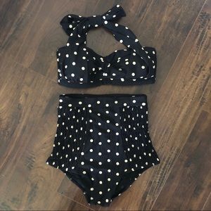 Unique Vintage Monroe High Waisted Bikini